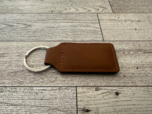 Load image into Gallery viewer, Engraved Leather Keychain
