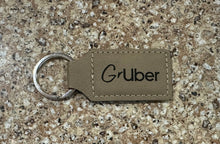 Load image into Gallery viewer, Engraved Leather Keychain
