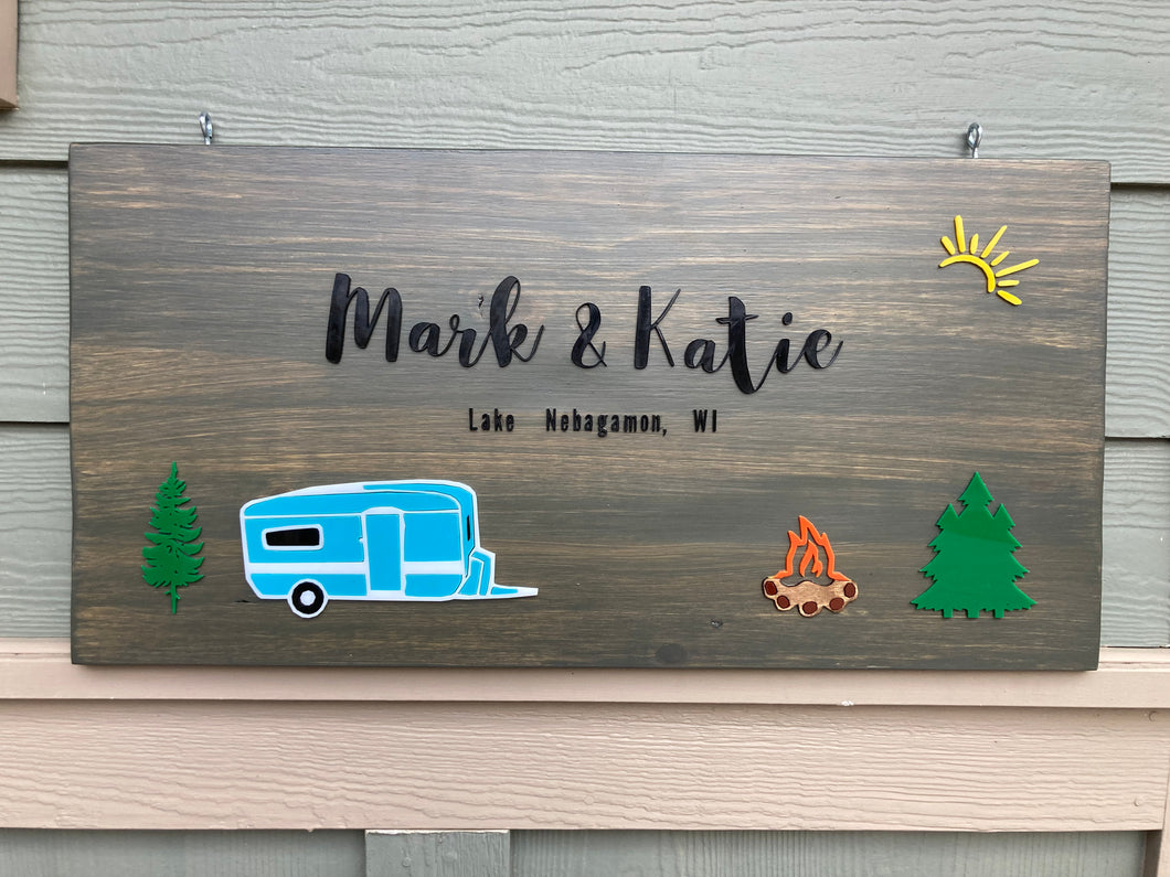 RV/Camper sign