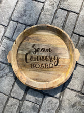 Load image into Gallery viewer, Laser engraved Charcuterie Board &quot;Sean Connery Board&quot;
