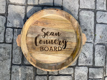 Load image into Gallery viewer, Laser engraved Charcuterie Board &quot;Sean Connery Board&quot;
