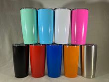 Load image into Gallery viewer, Custom logo, 20oz insulated tumblers.
