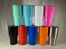 Load image into Gallery viewer, Custom logo, 30oz insulated tumblers.
