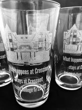 Load image into Gallery viewer, Custom Image on 16oz Pint Glass or 11oz Whiskey Glass,(W/Personalization) by the glass
