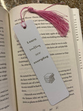 Load image into Gallery viewer, Personalized Bookmark, Laser Engraved
