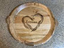 Load image into Gallery viewer, Personalized Laser engraved Charcuterie Board
