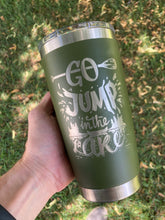 Load image into Gallery viewer, Custom logo, 20oz insulated tumblers.
