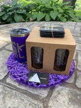 Load image into Gallery viewer, SKOL Gift Pack, Minnesota Football, PREMIUM tumbler, 4pk pint glasses, 4pk coasters
