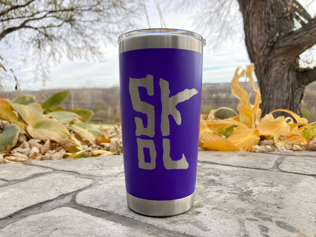 SKOL Chant, Minnesota Football 20oz-PREMIUM Tumbler